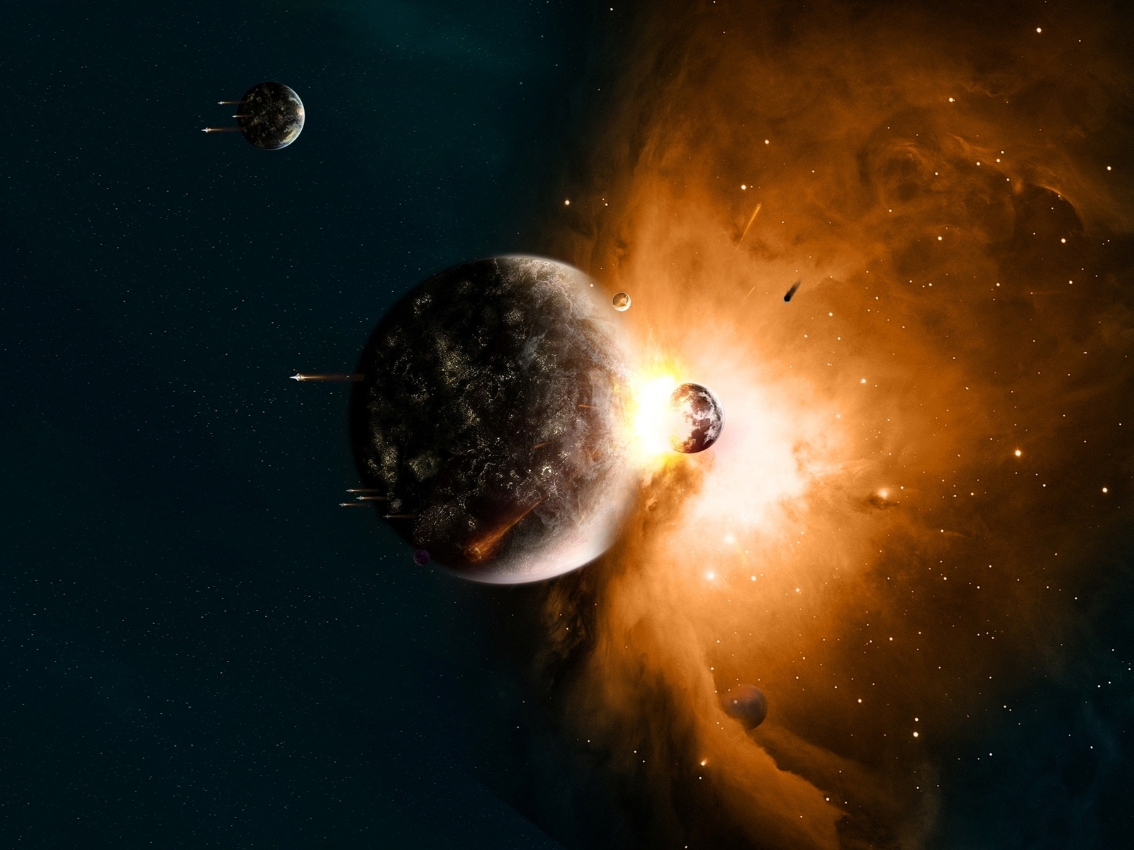 Космическое столкновение