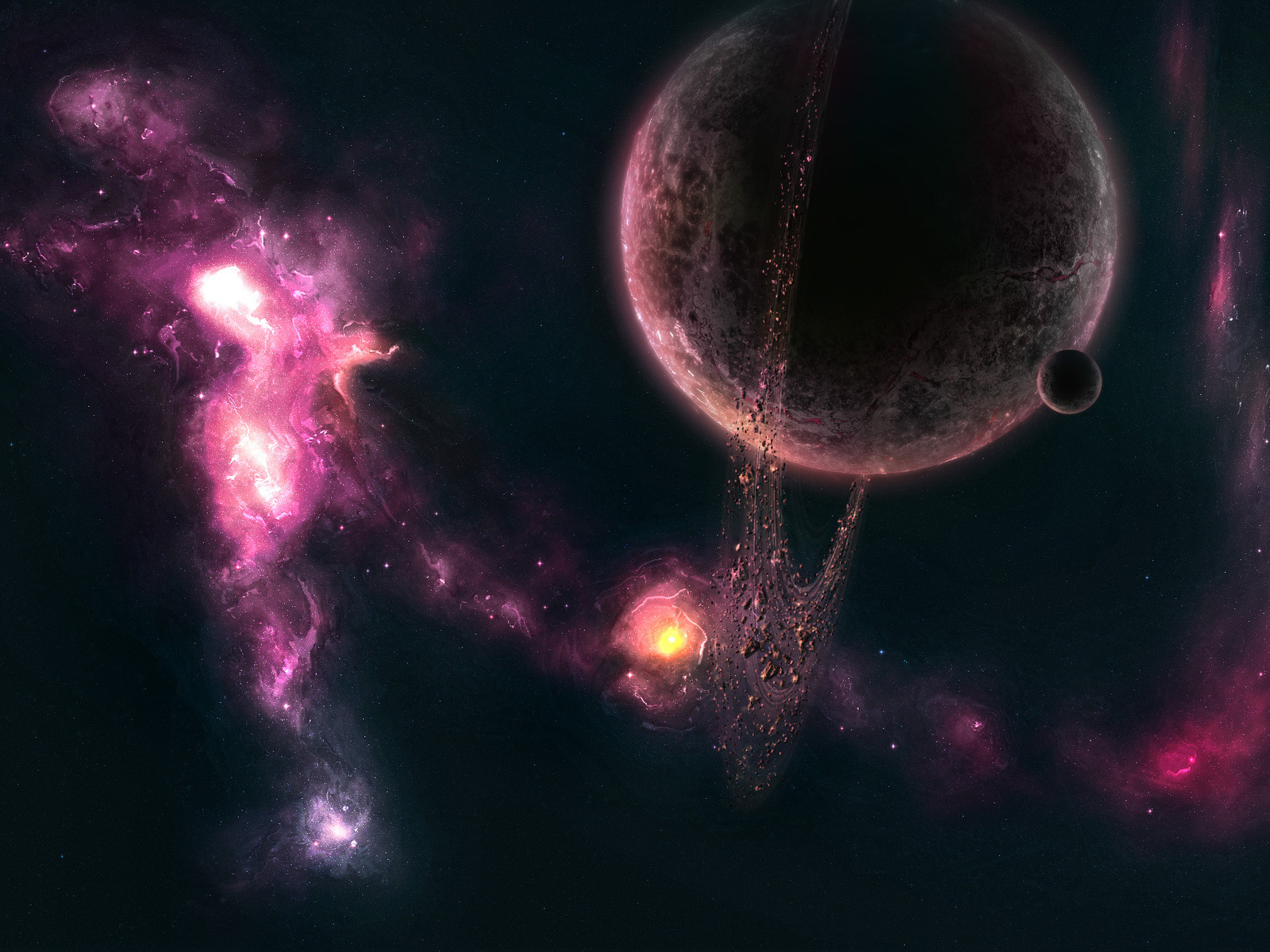 Планета с кольцом