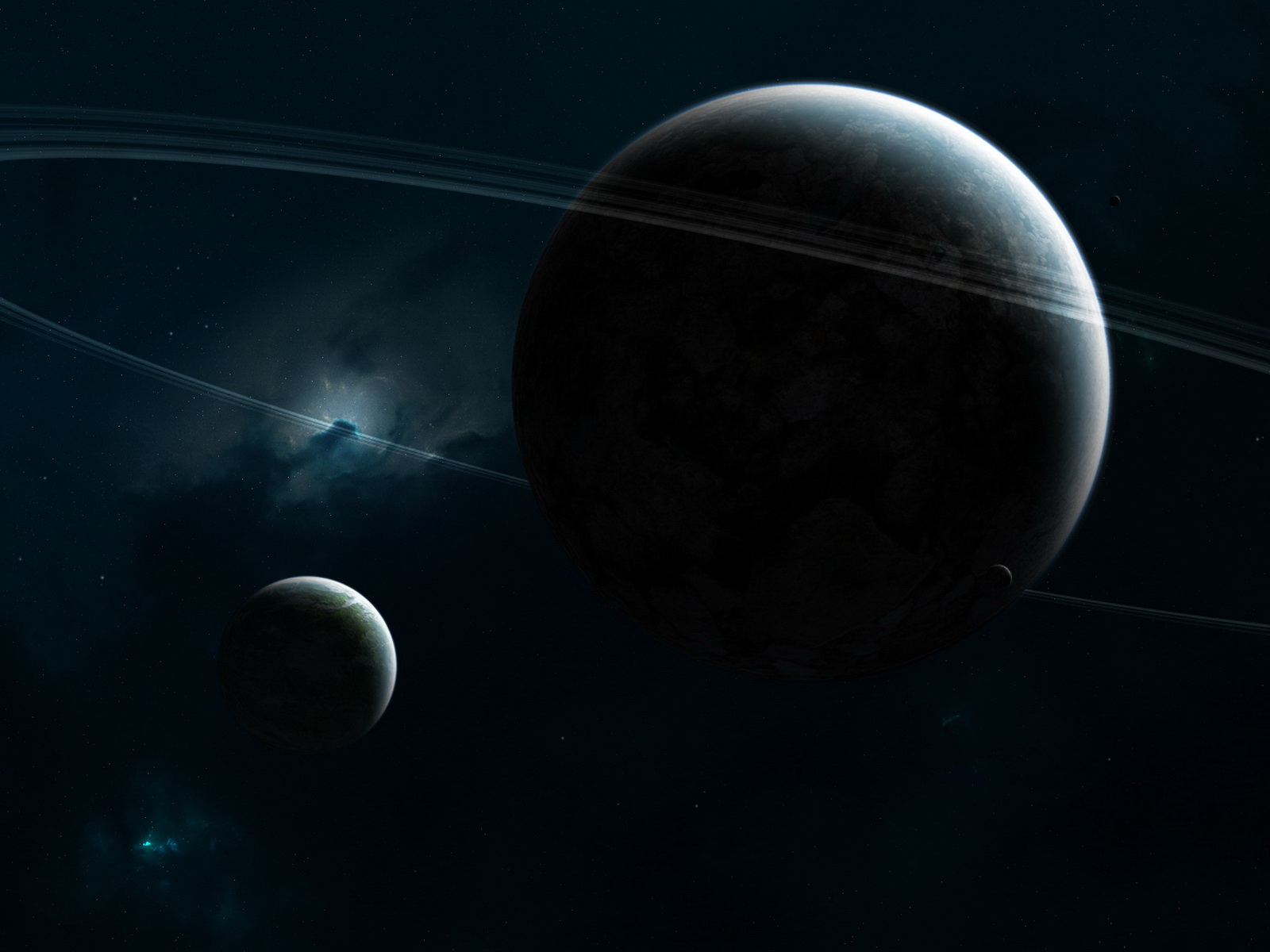 Планета с кольцами