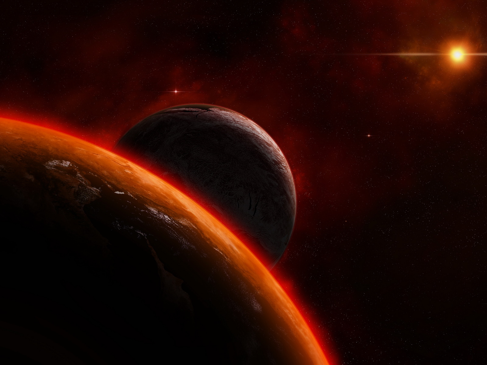 Два космических гиганта