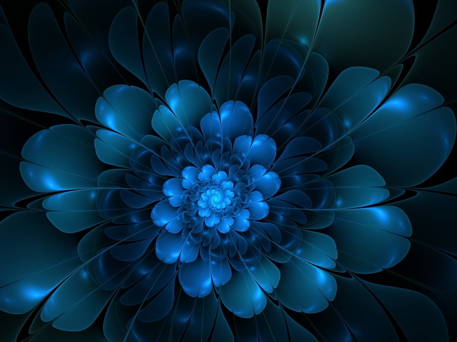 Векторный цветок