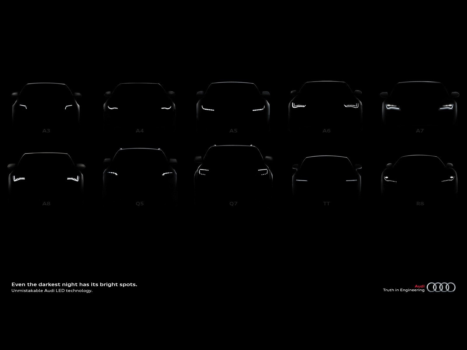 Модельный ряд Audi