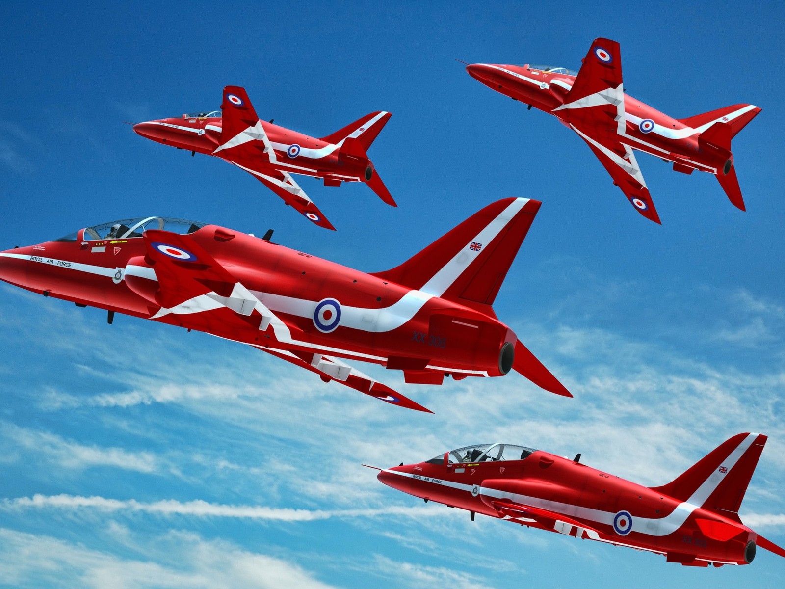 Красные самолеты