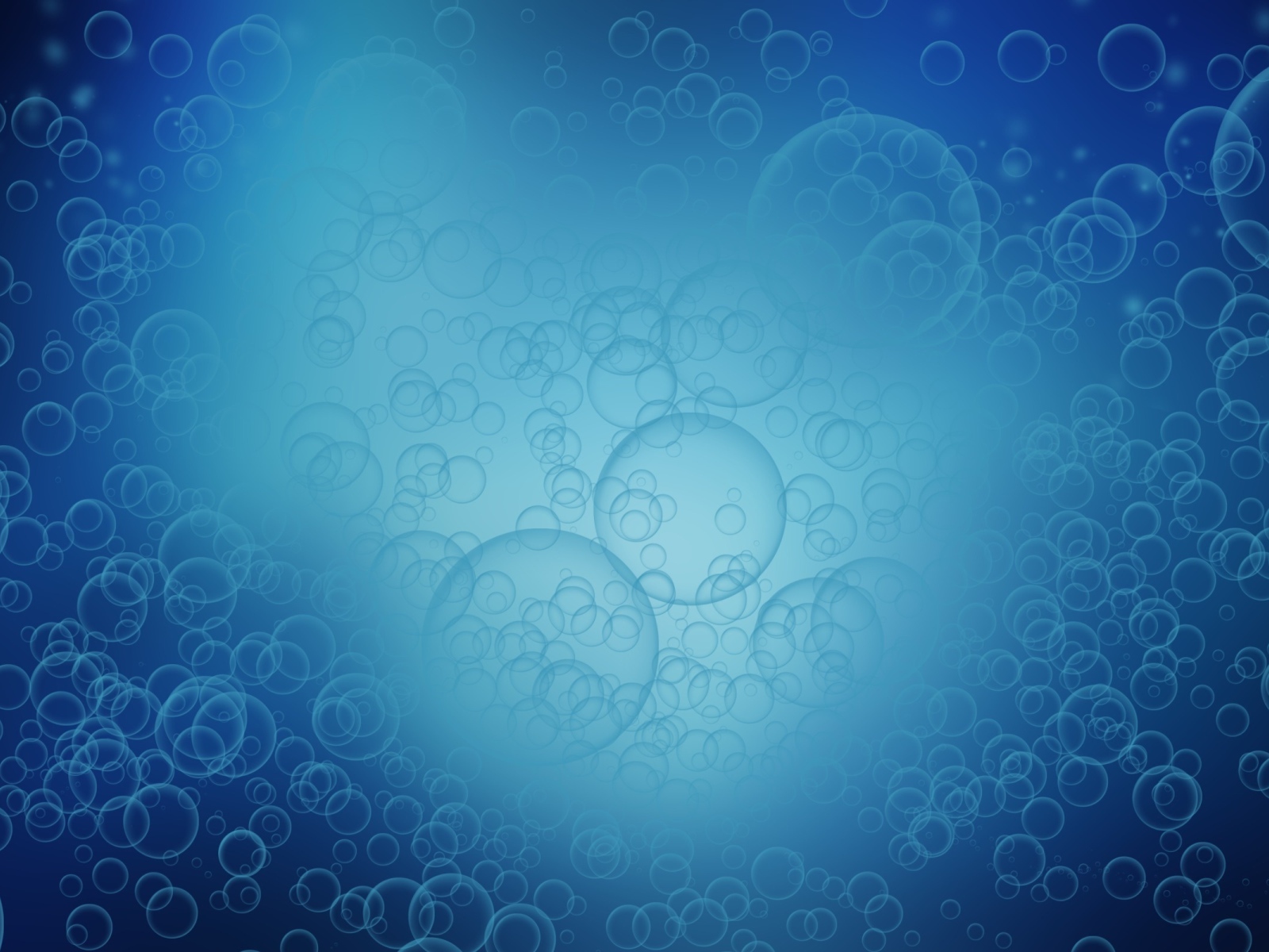 Фон с пузырьками