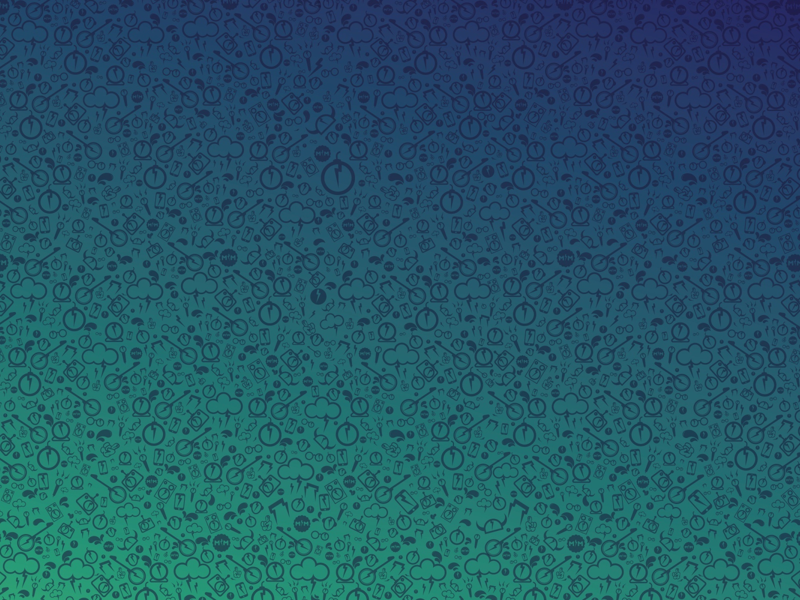 Фон с символами