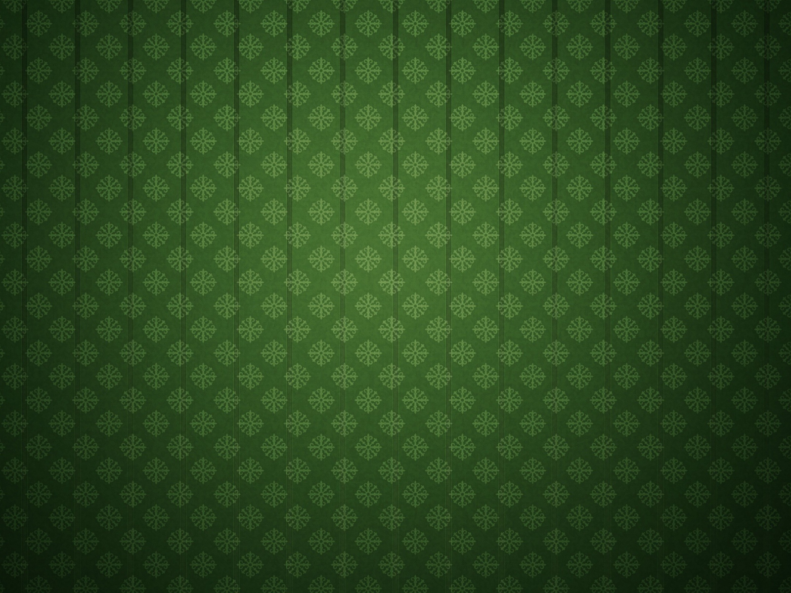 Зеленые снежинки