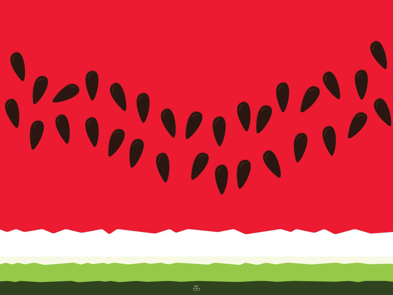 Арбуз в векторе