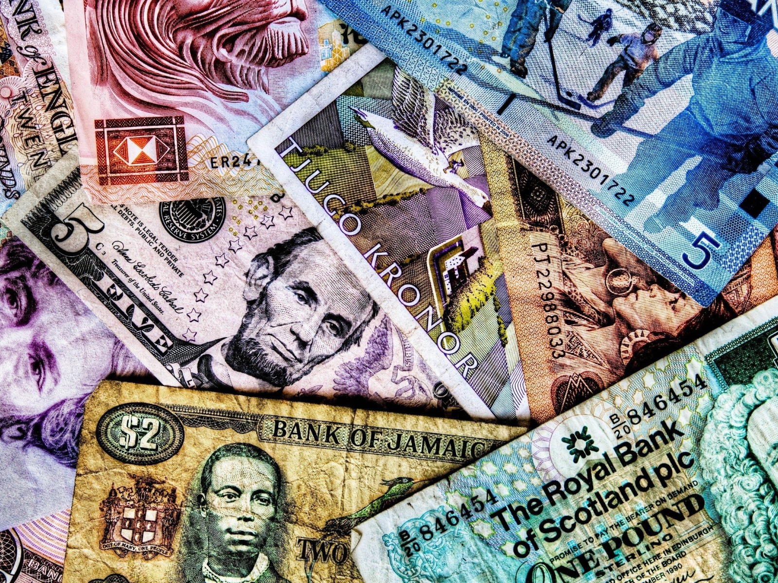 Мировые купюры 