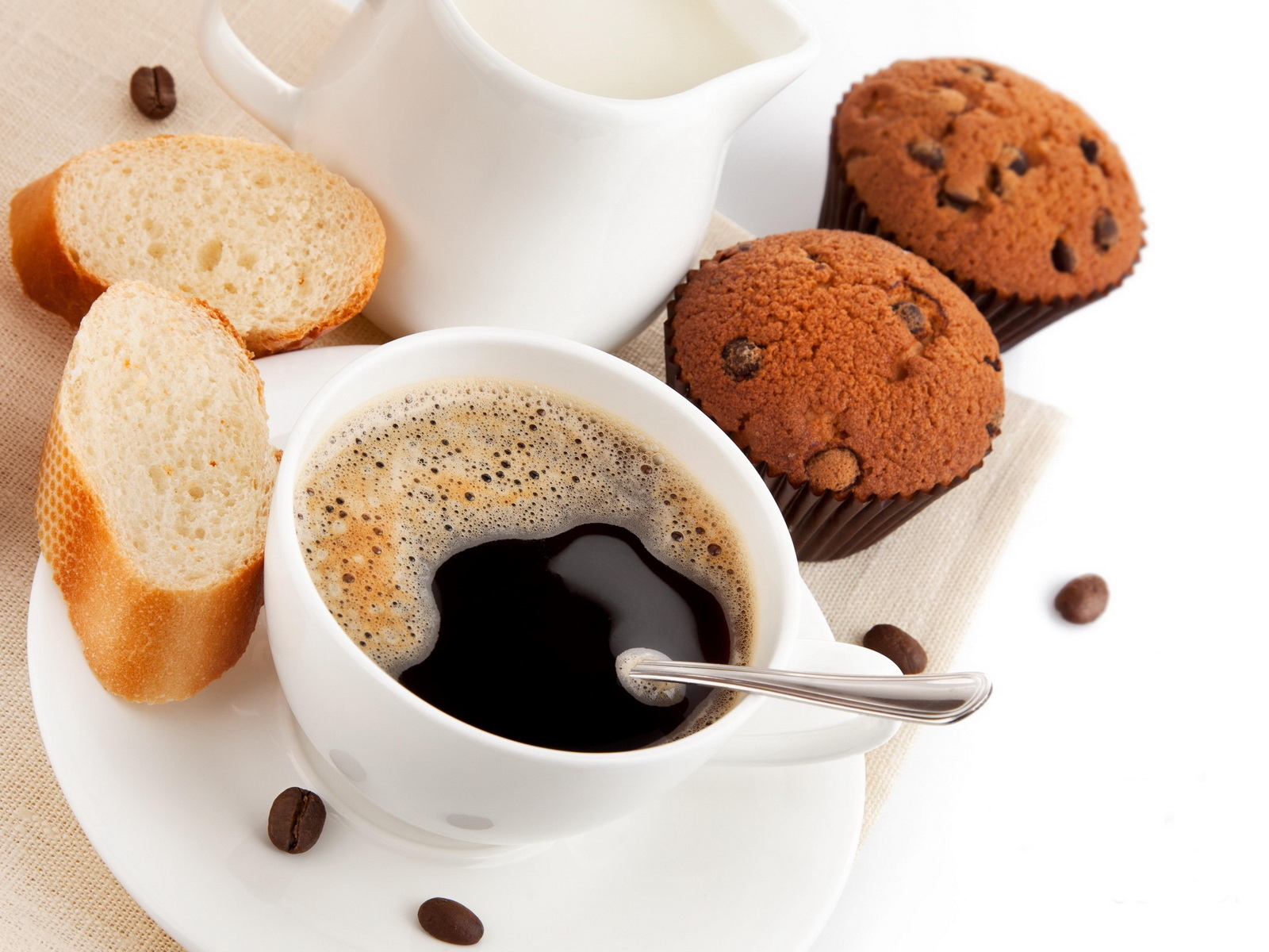 Выпечка и кофе