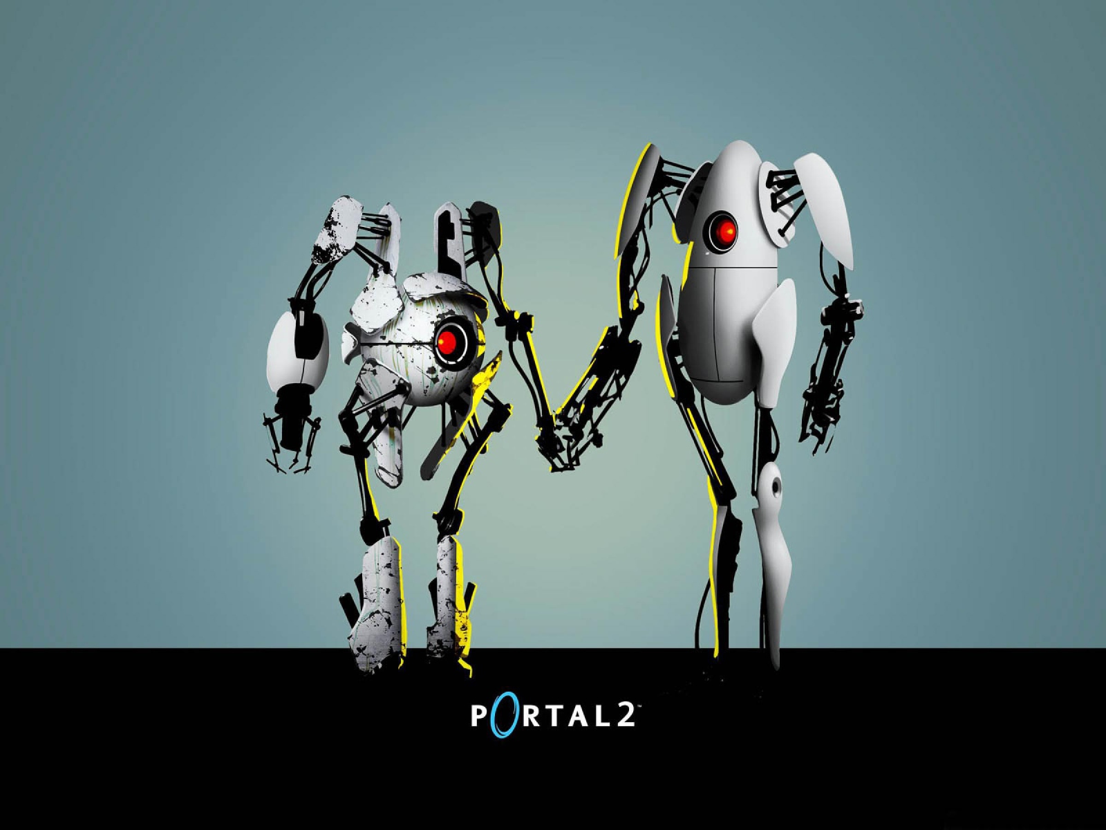 Герои игры Portal 2