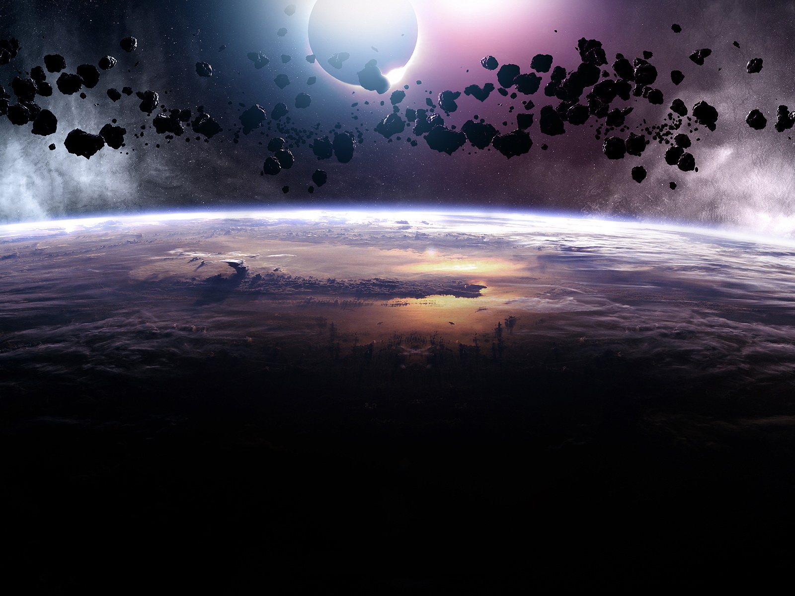 Полет астероидов