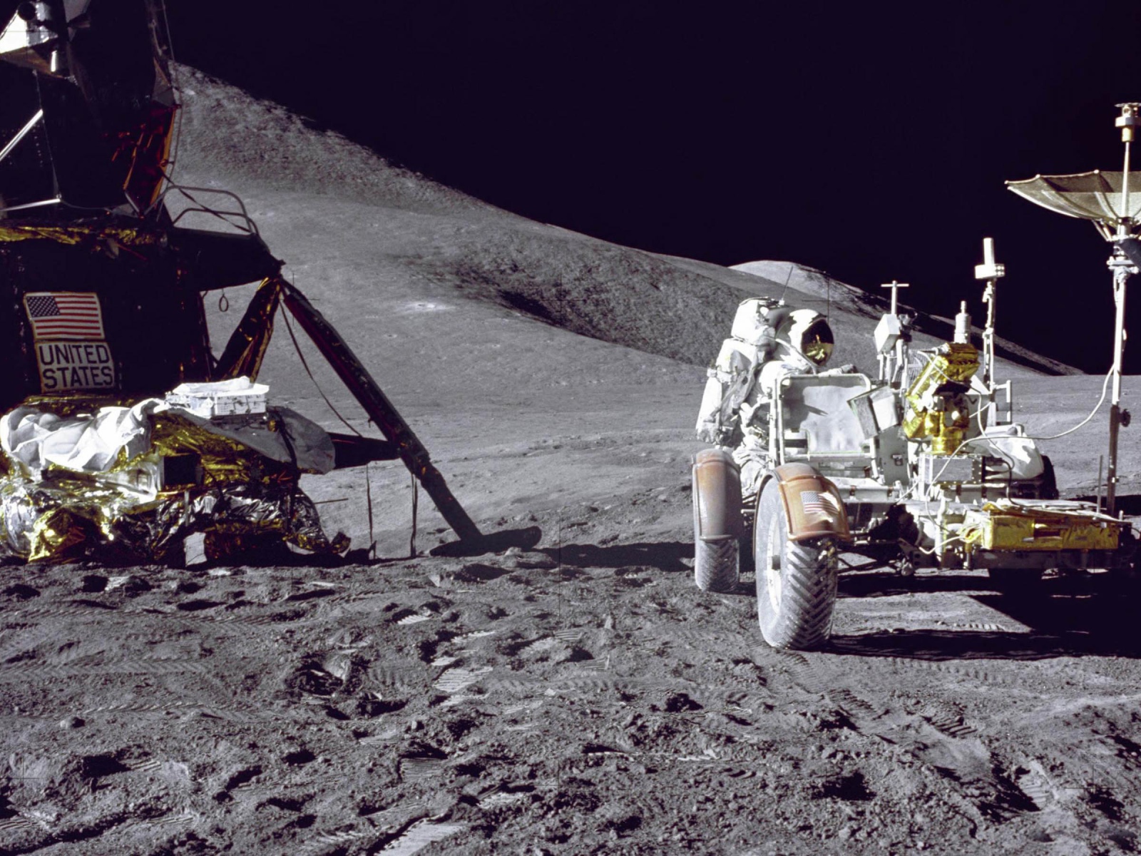 Человек на Луне