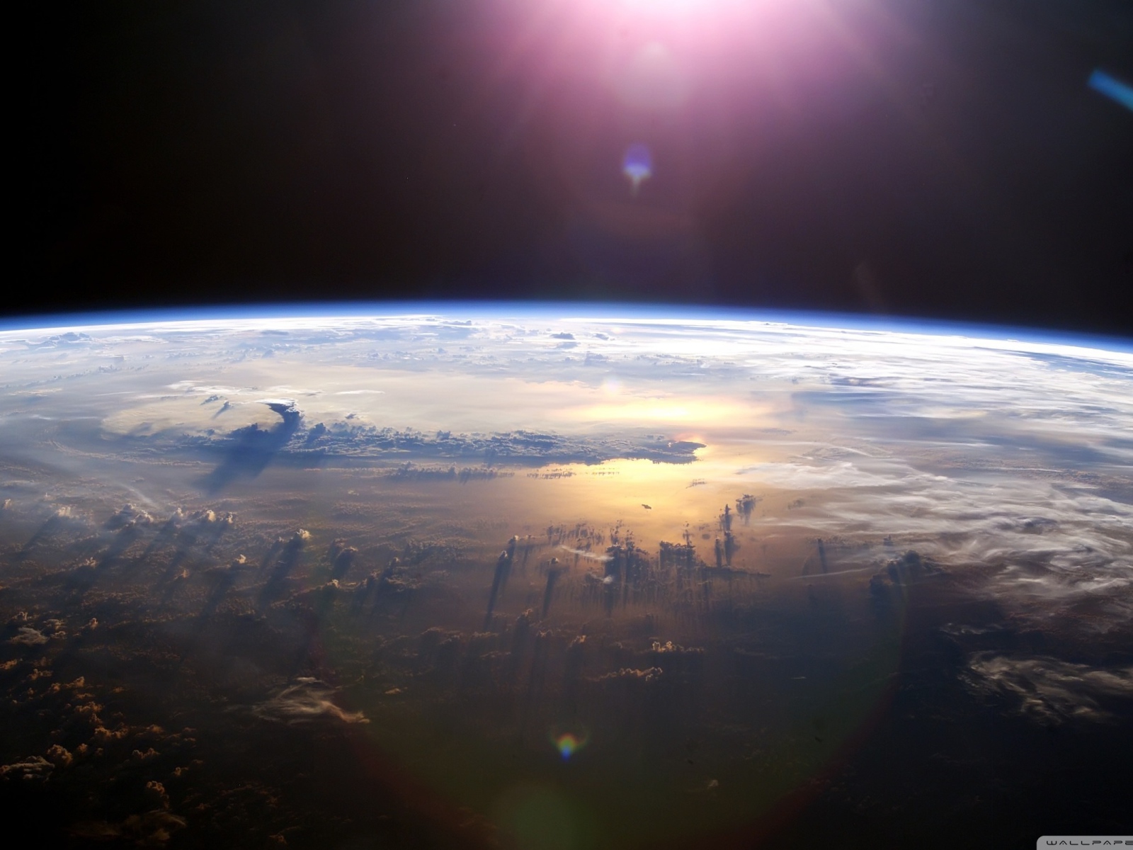 Тихий океан из космоса