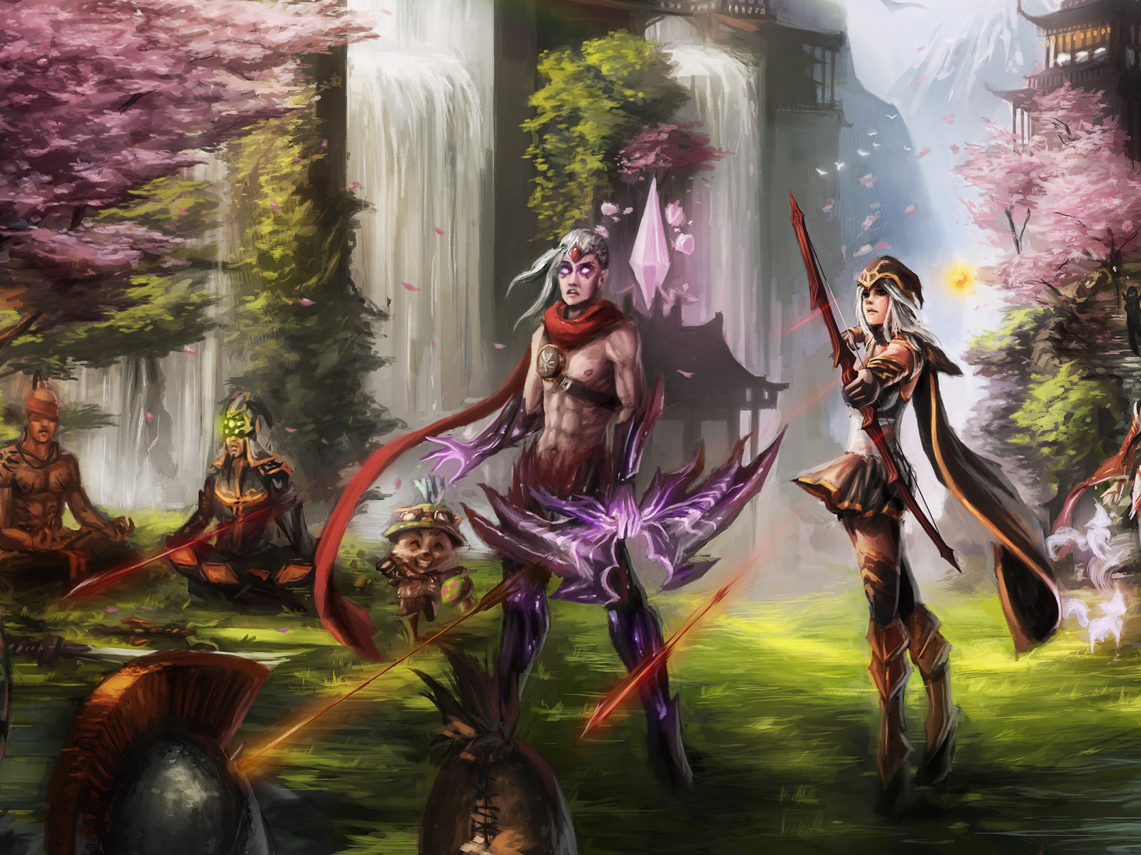 Легенды Ли Грех Мастера Ю