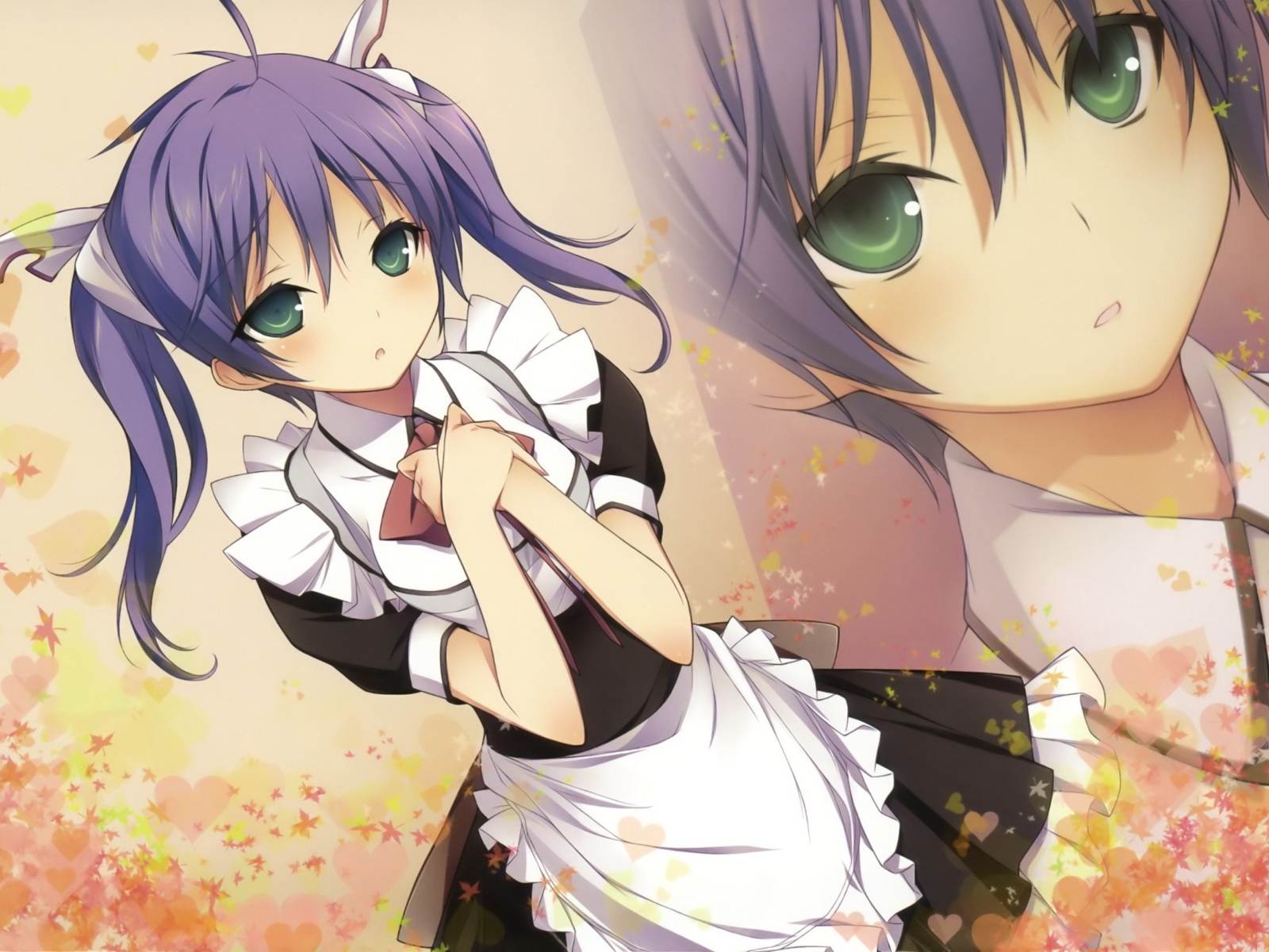 Девочка в школьном платье