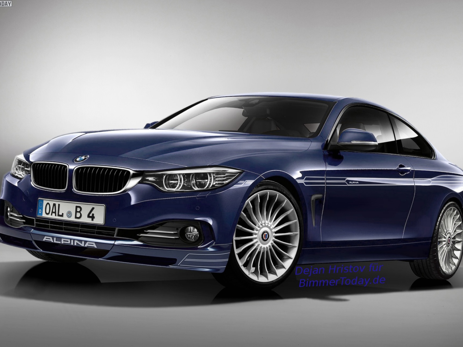  Темно-синий BMW M4