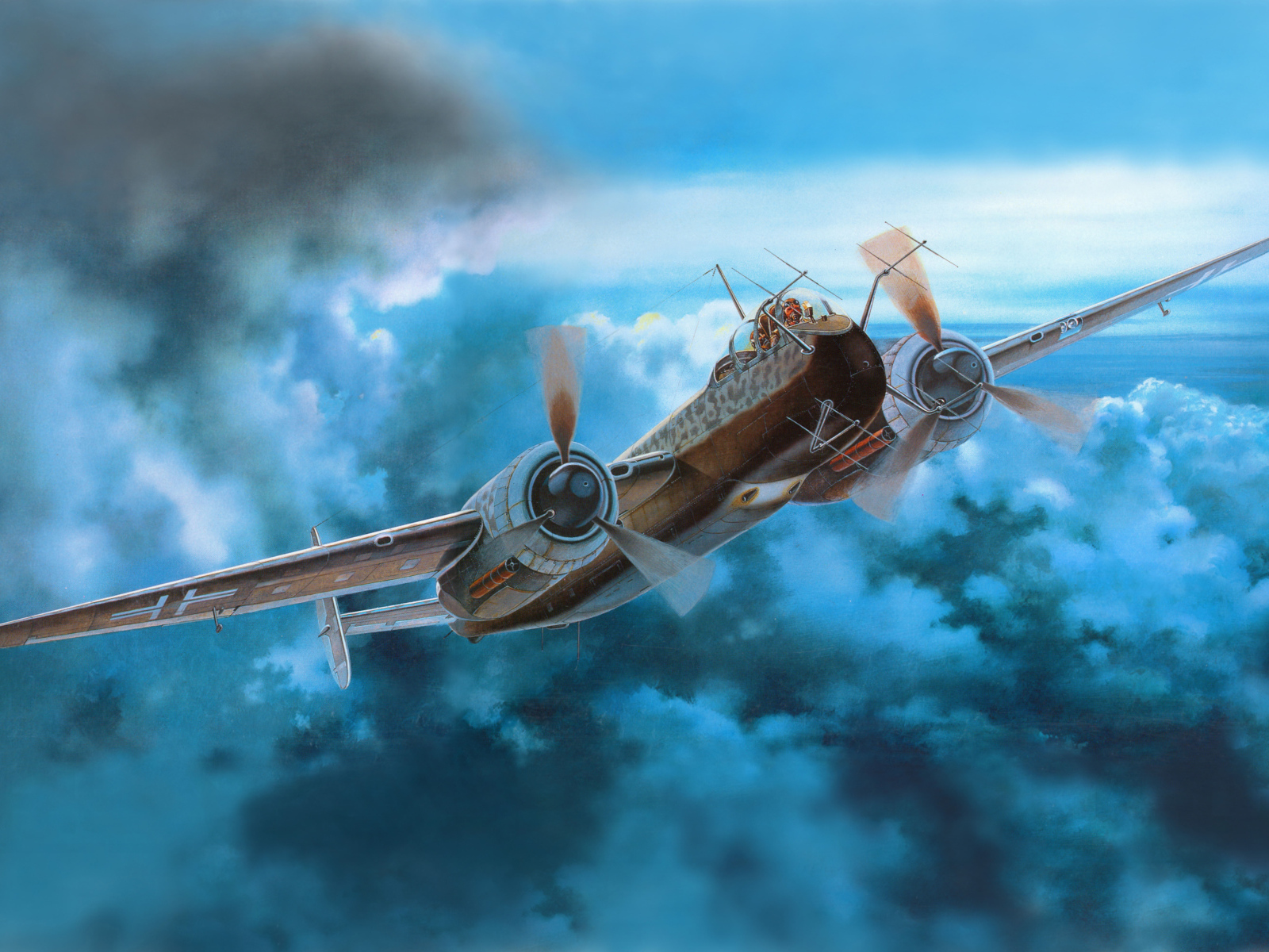 Немецкий ночной истребитель