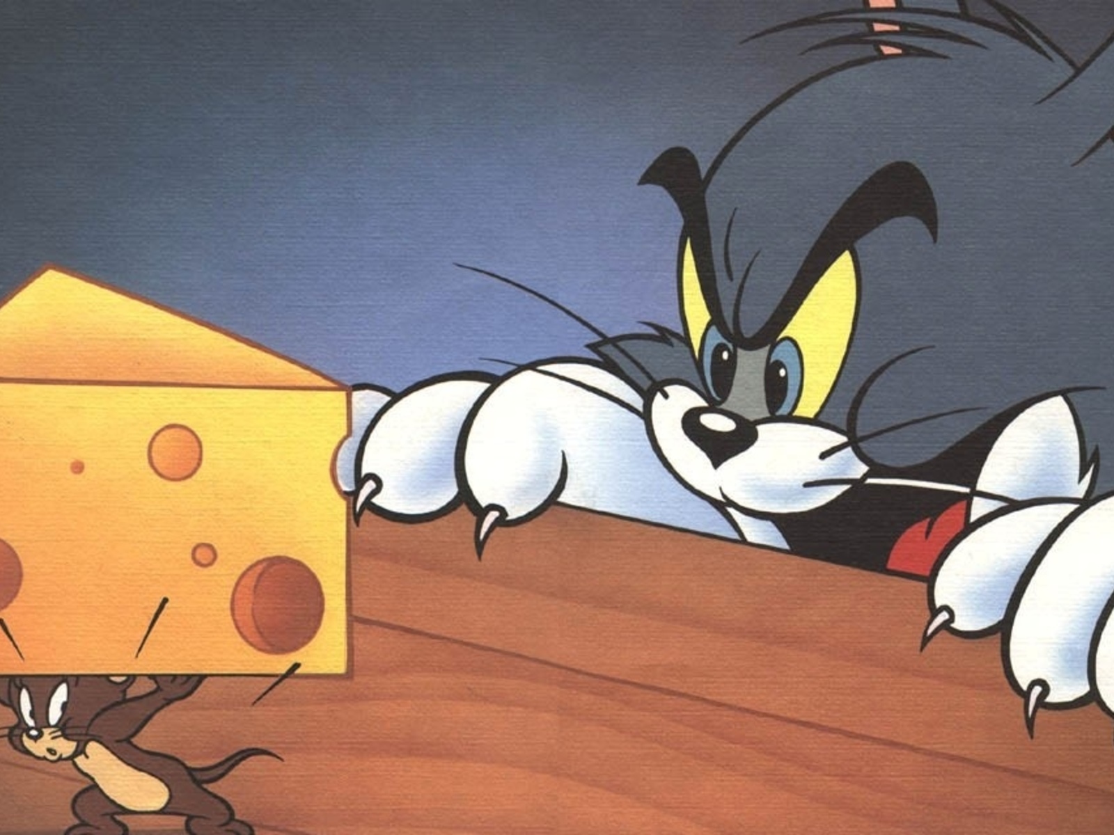 Забавный мультфильм Том и Джерри
