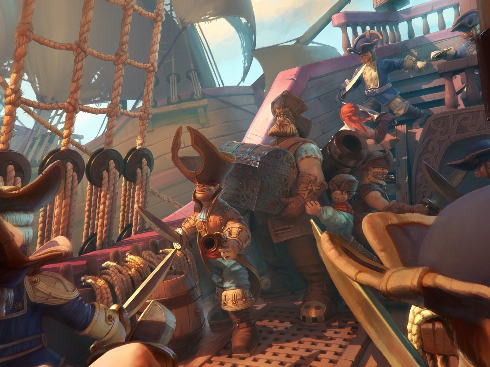 Монстры и пираты