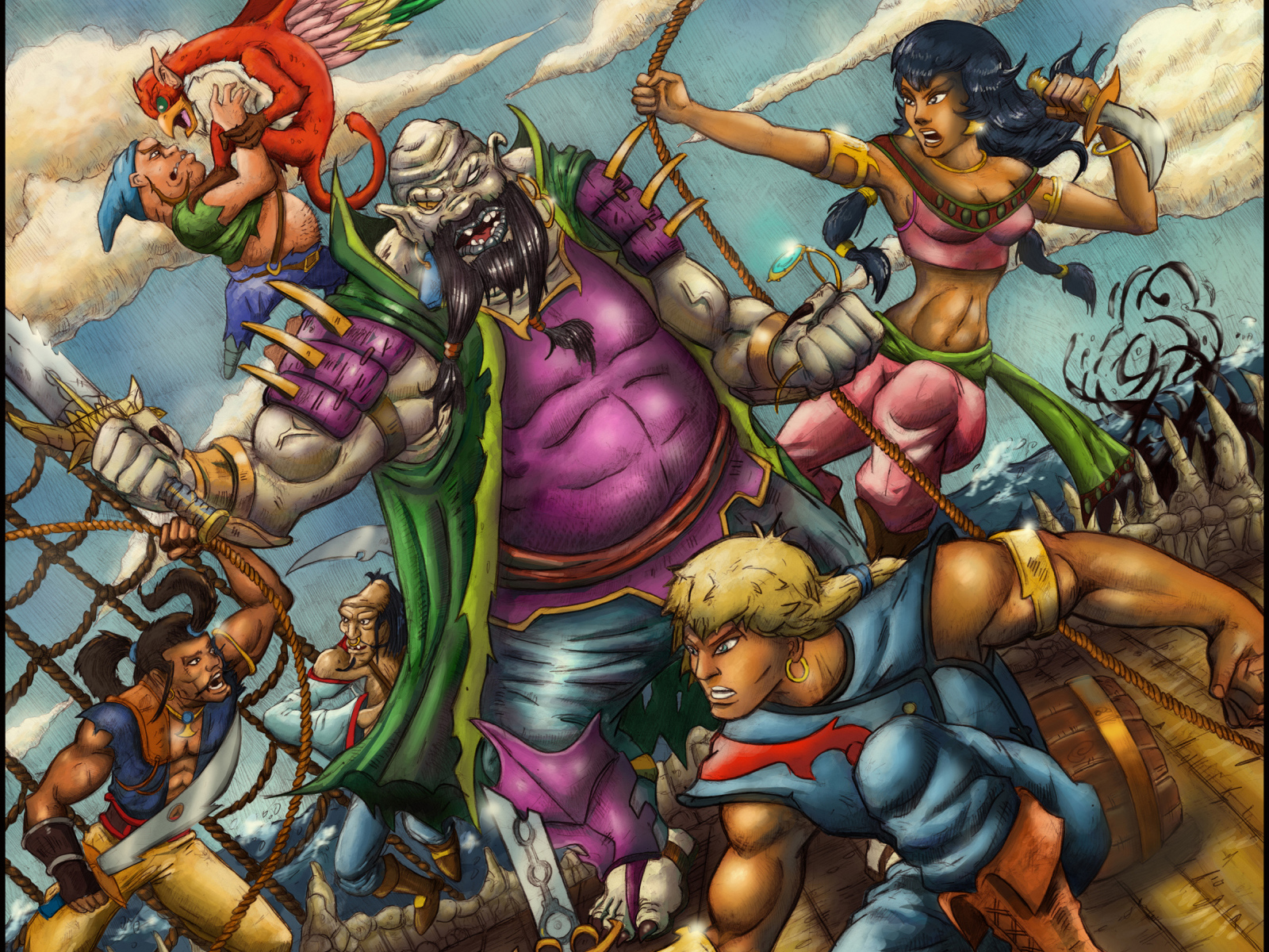 Пираты тёмной воды