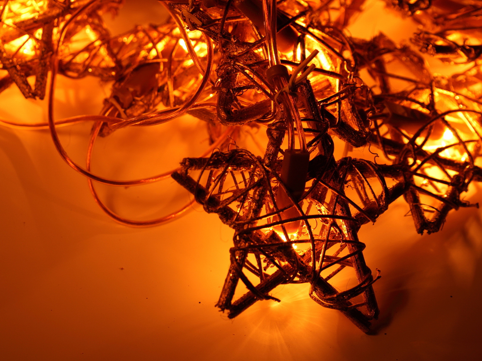 Рождественская красивая гирлянда