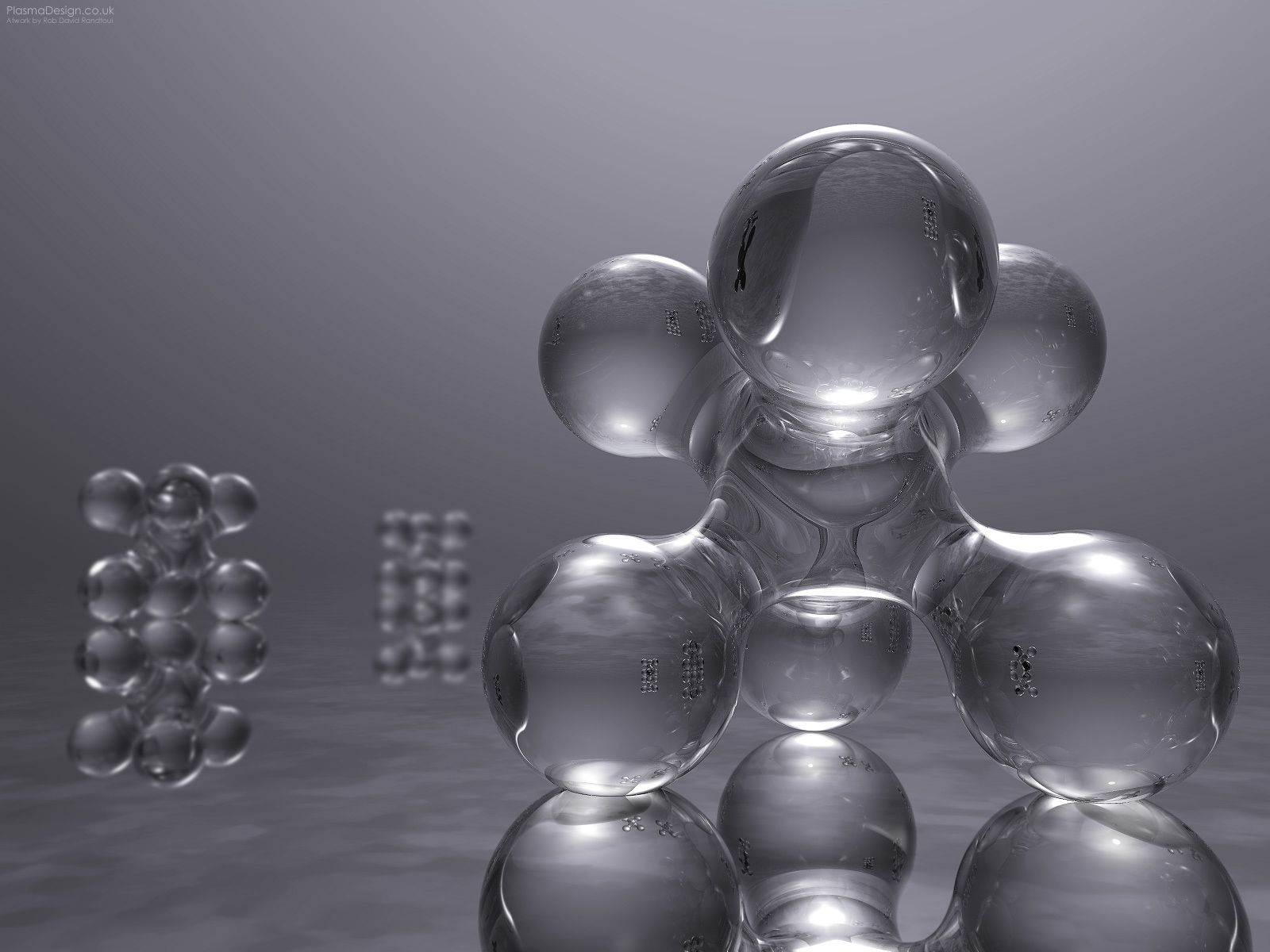 Стеклянные фигуры