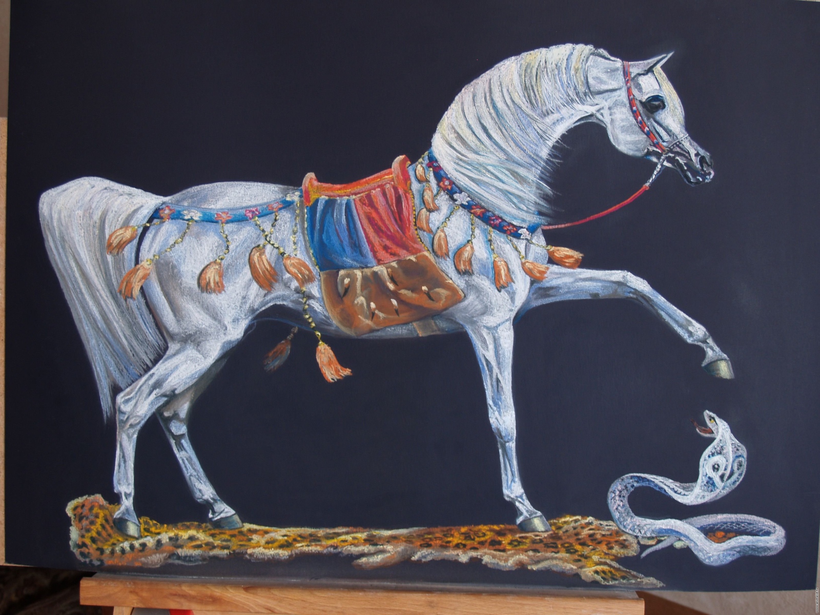 Лошадь и змея