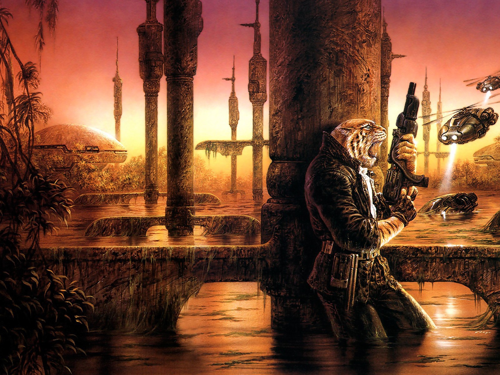 Воин с головой тигра