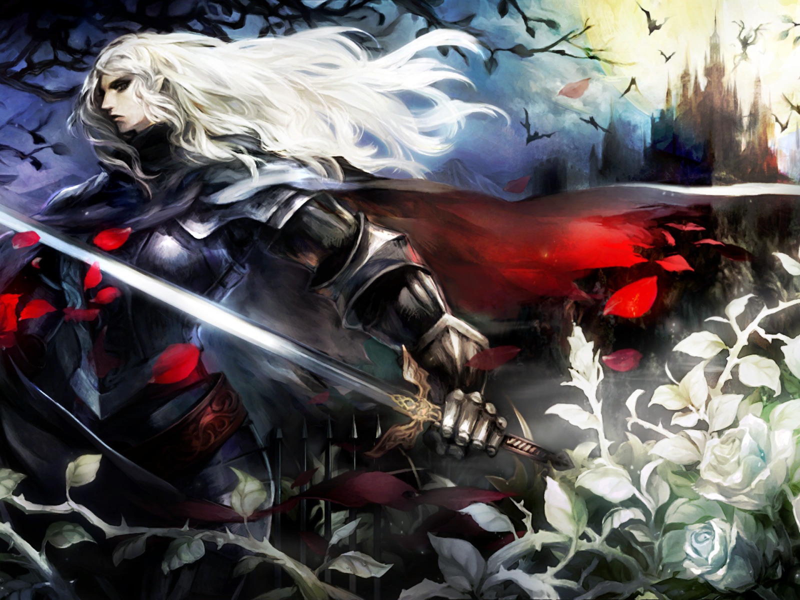 Девушка с мечом из игры