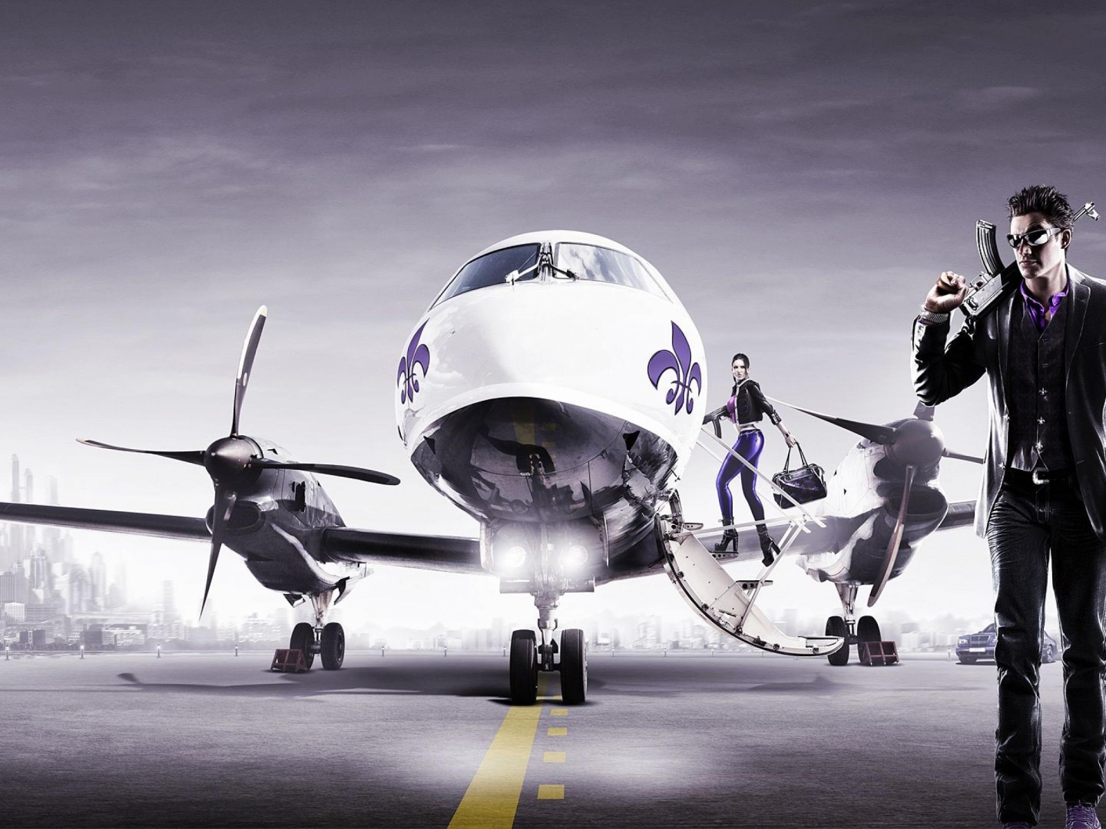 Герои игры Saints Row 3