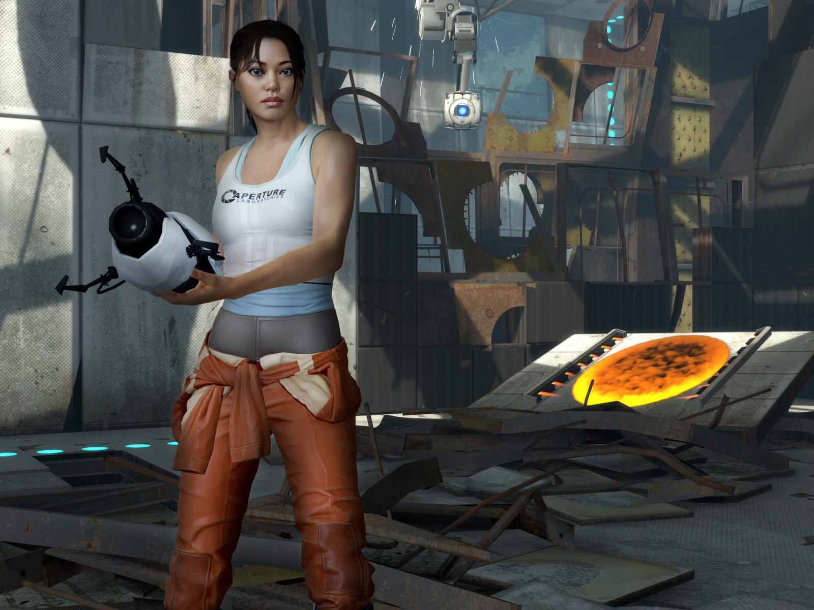 Девушка воин из игры