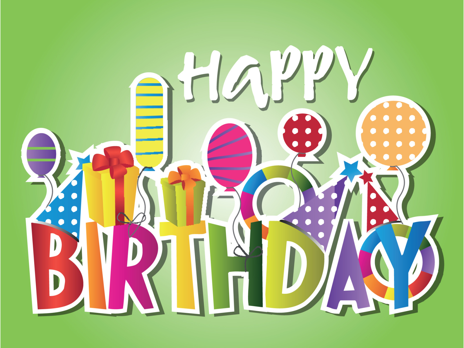 Весёлая картинка на день рождения