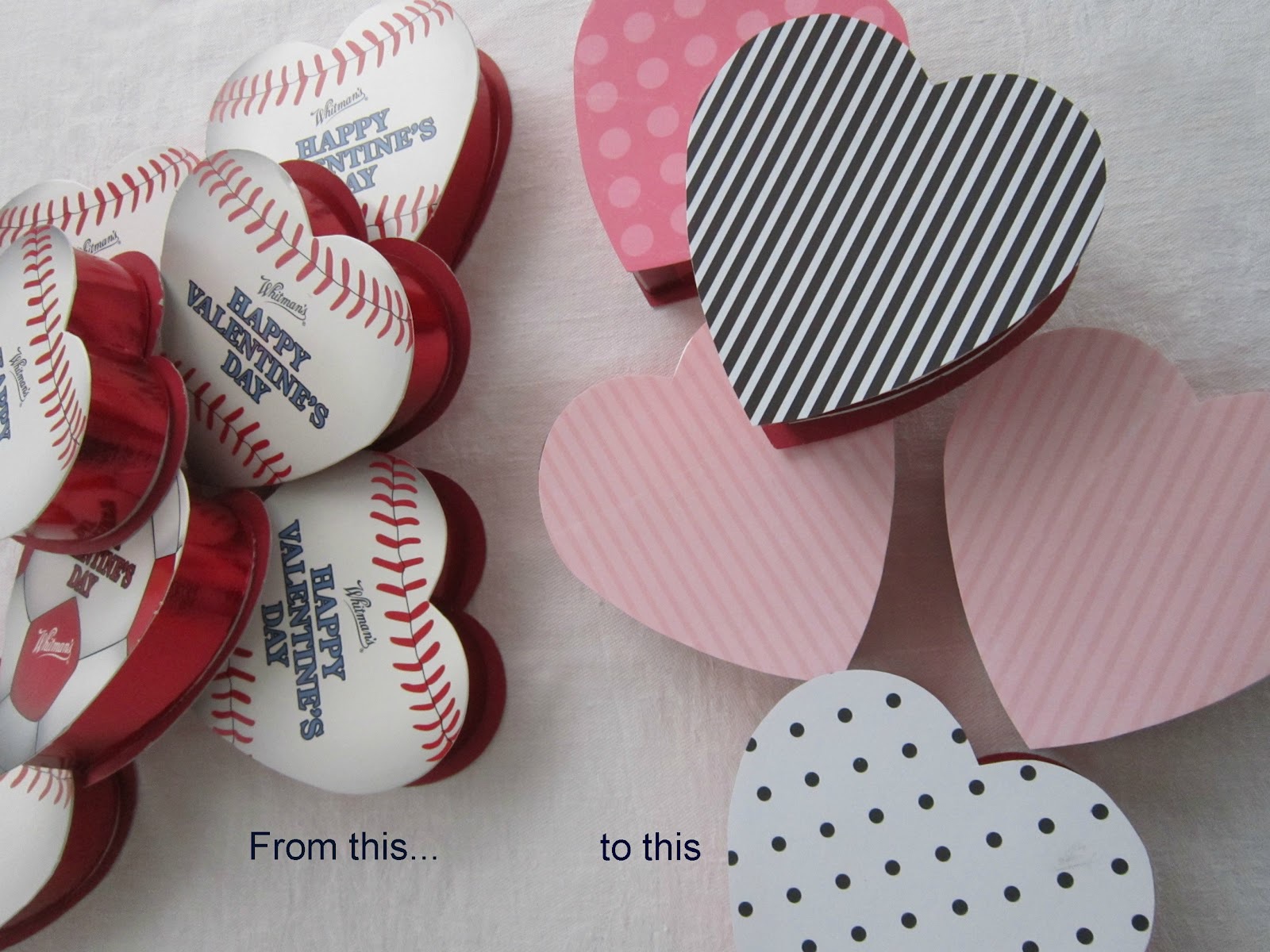 Сердце коробочки на день рождения