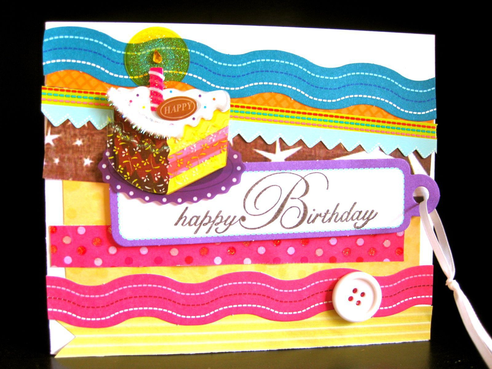 Оригинальная открытка на день рождения