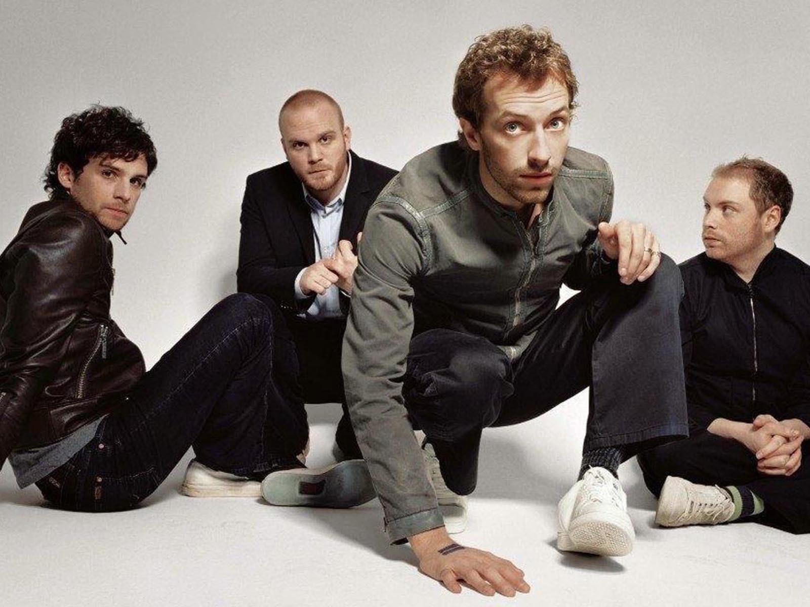 Coldplay все сидя