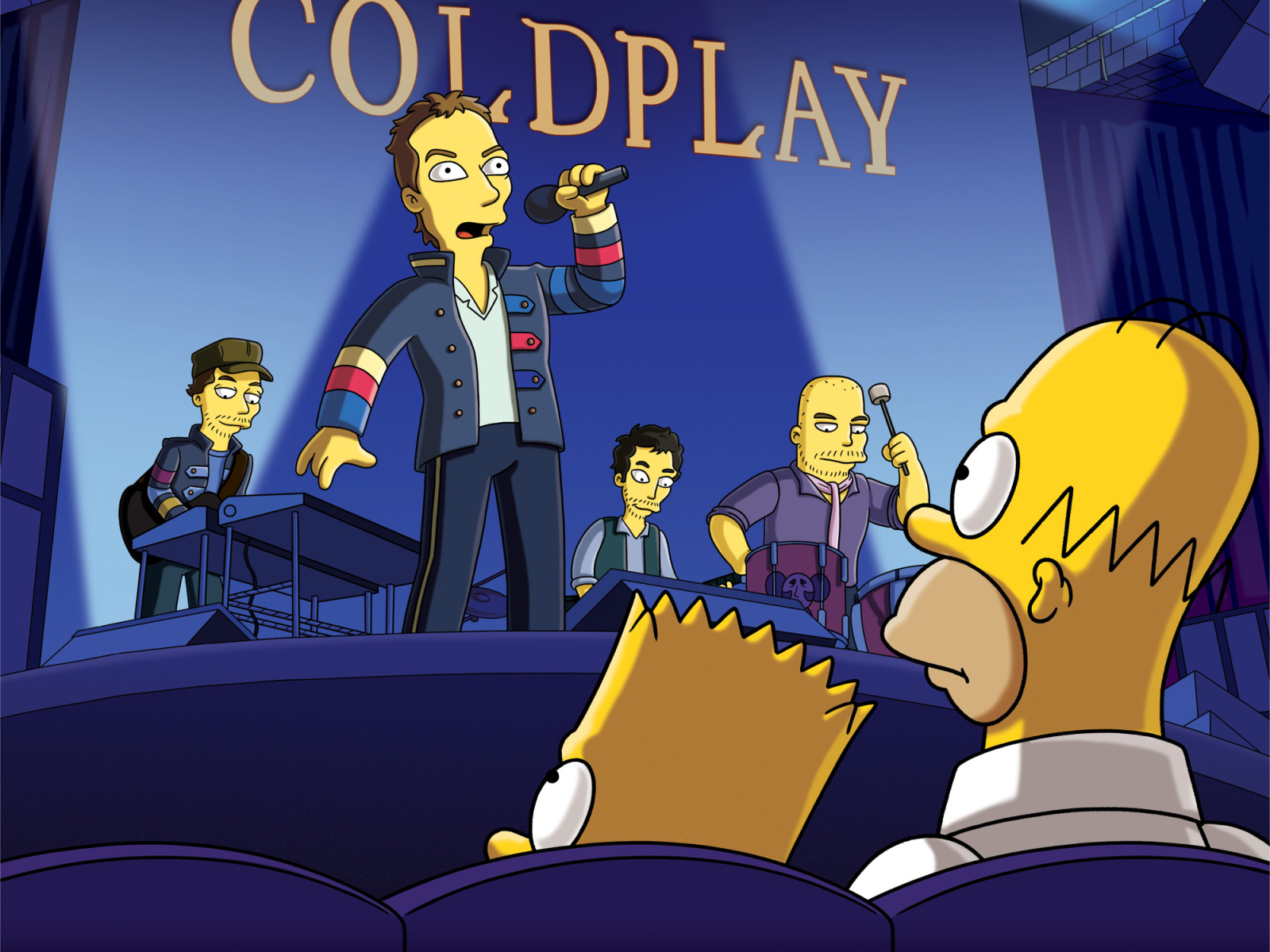 Coldplay в Симпсонах
