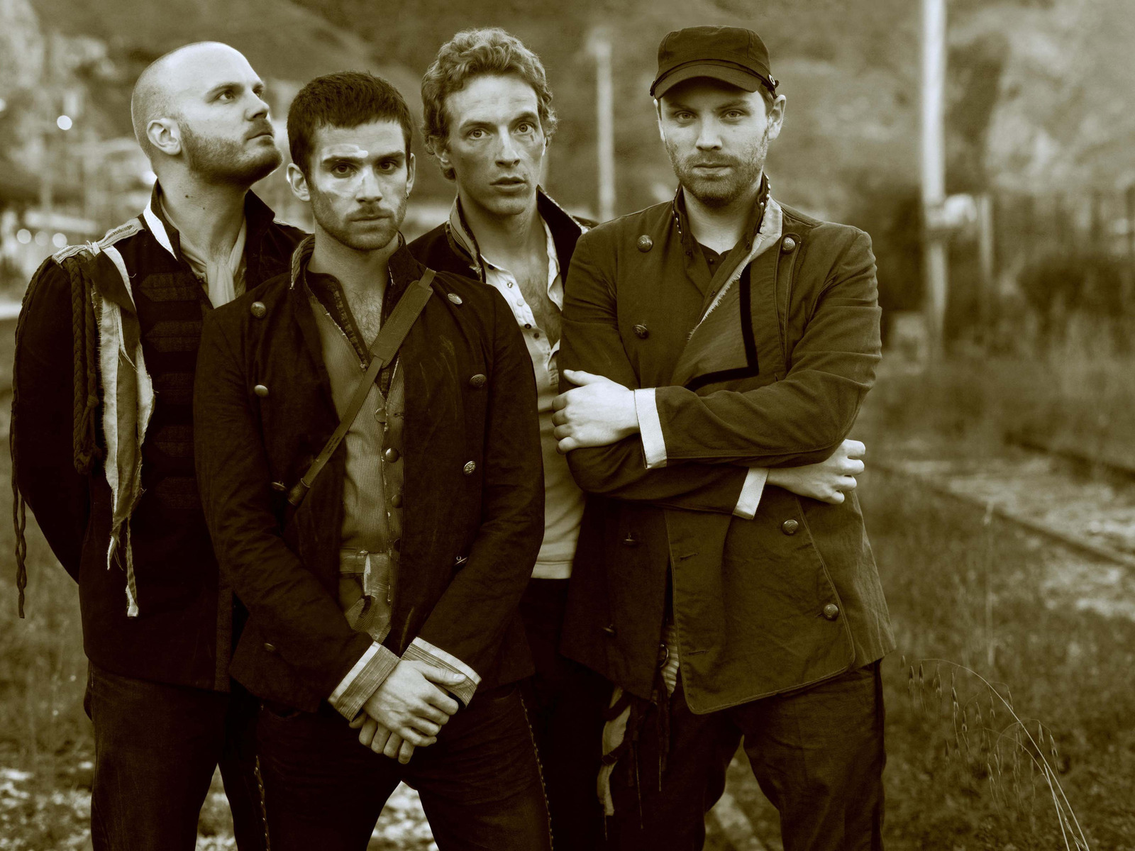 Coldplay на вокзале