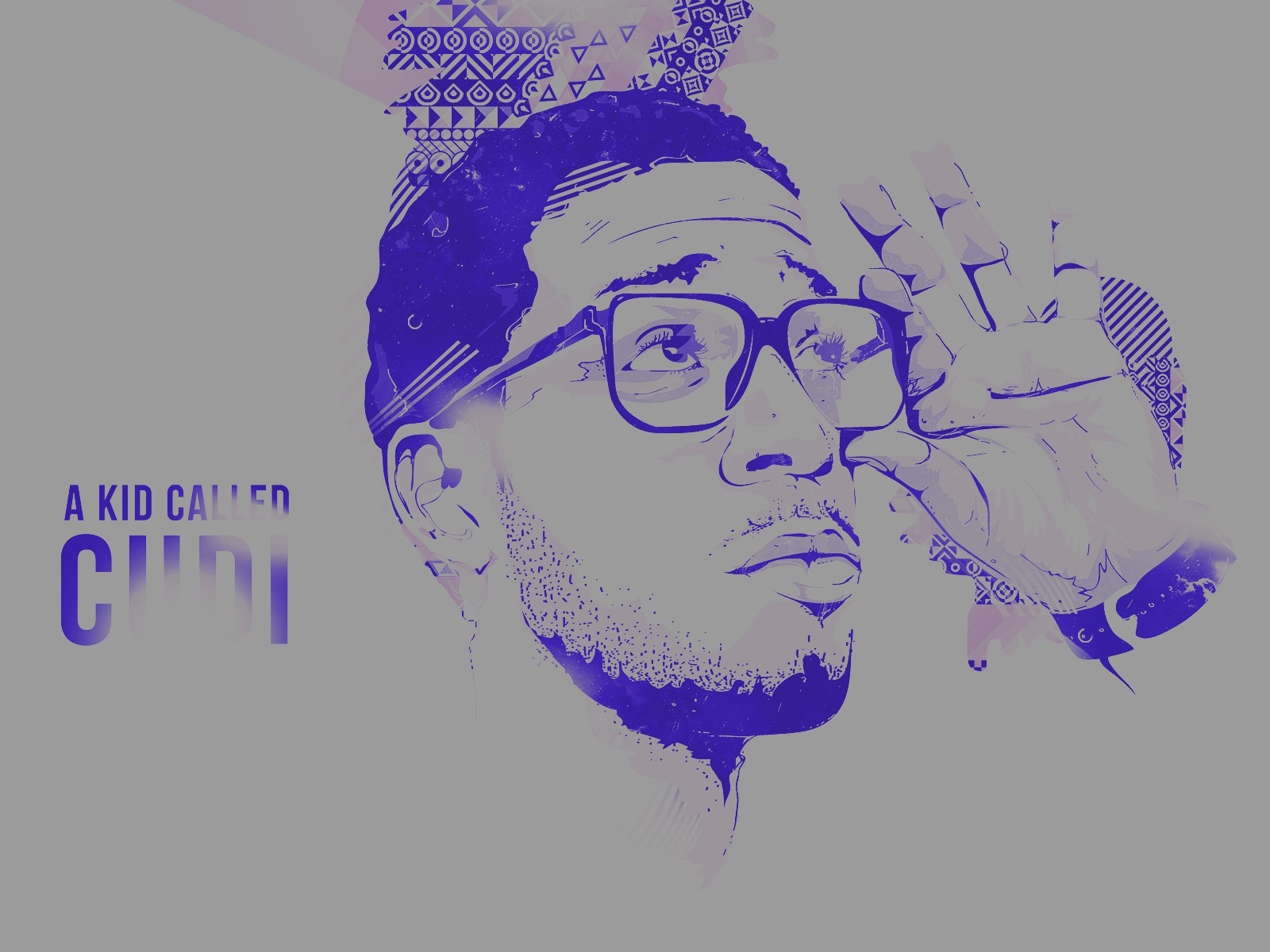 Kid Cudi в фиолетовом