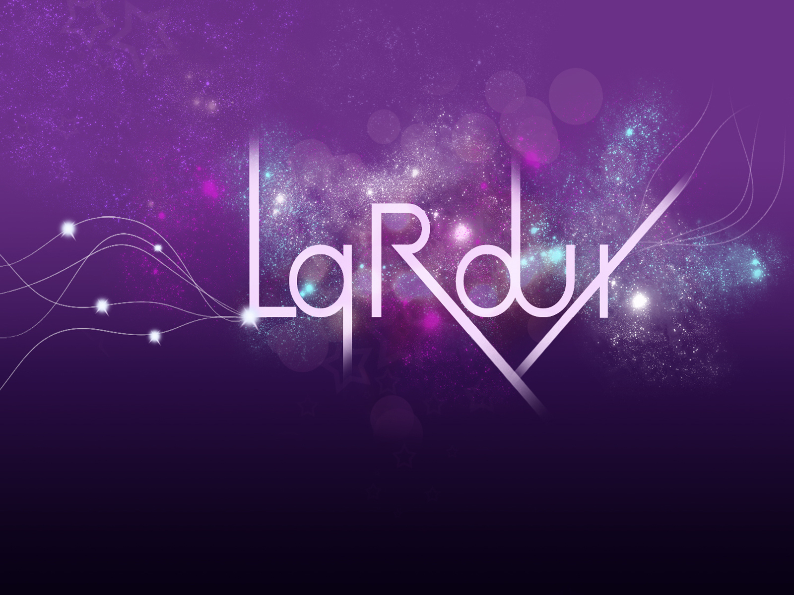 La Roux фиолетовая картина