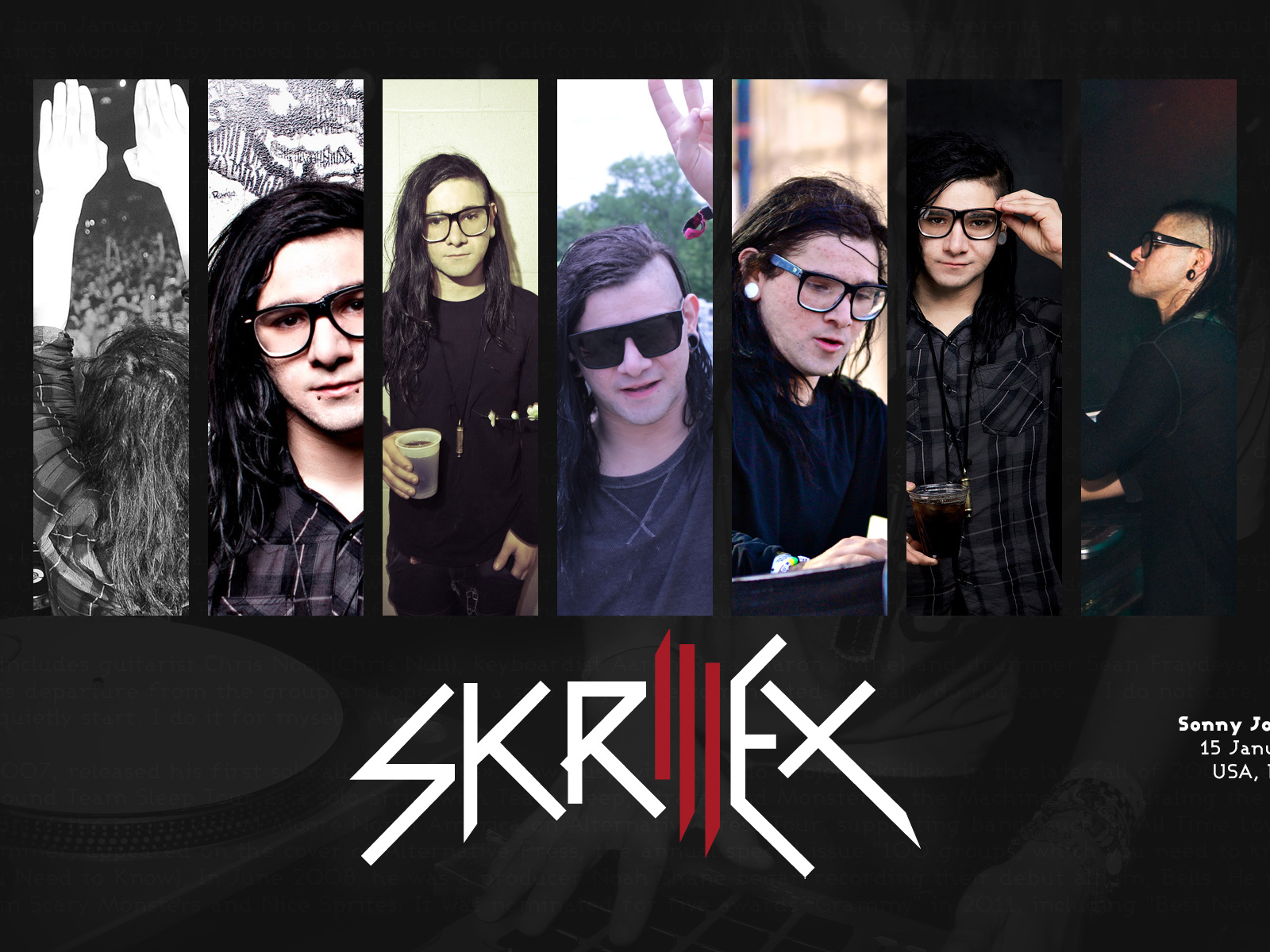Skrillex моменты жизни