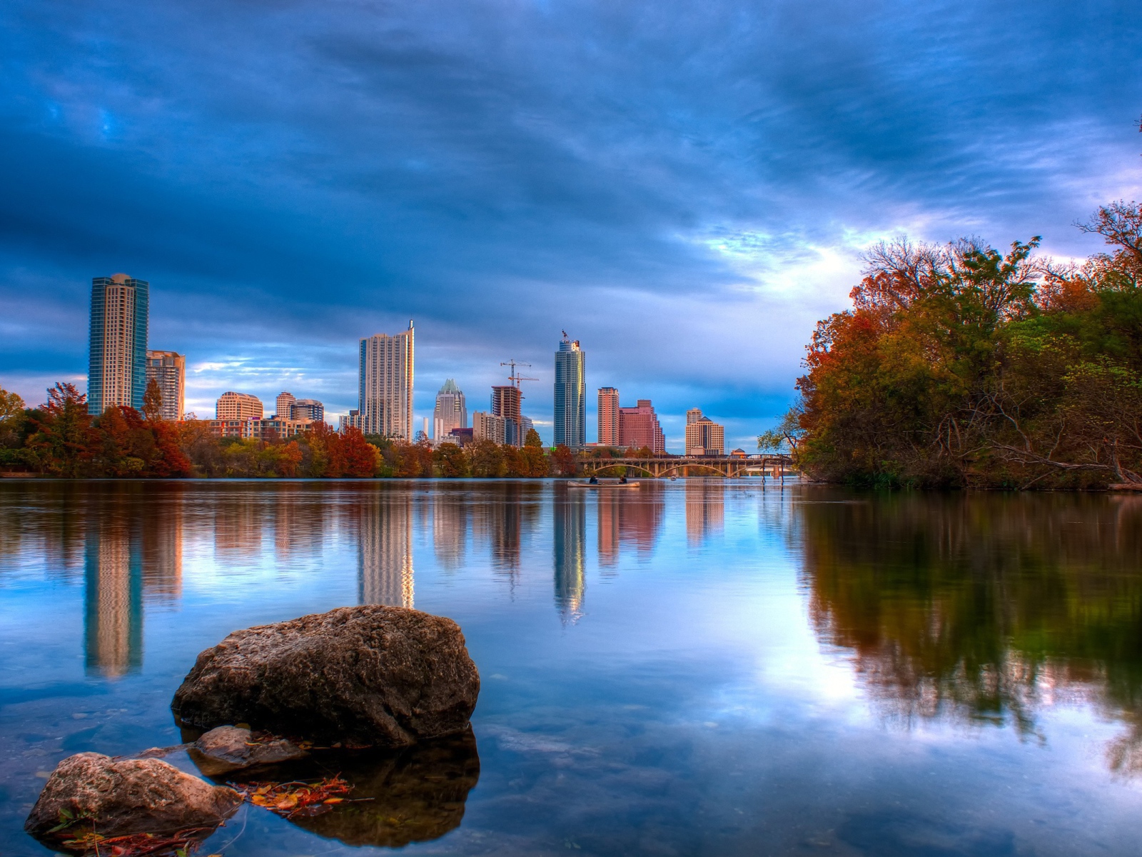 Природа около большого города