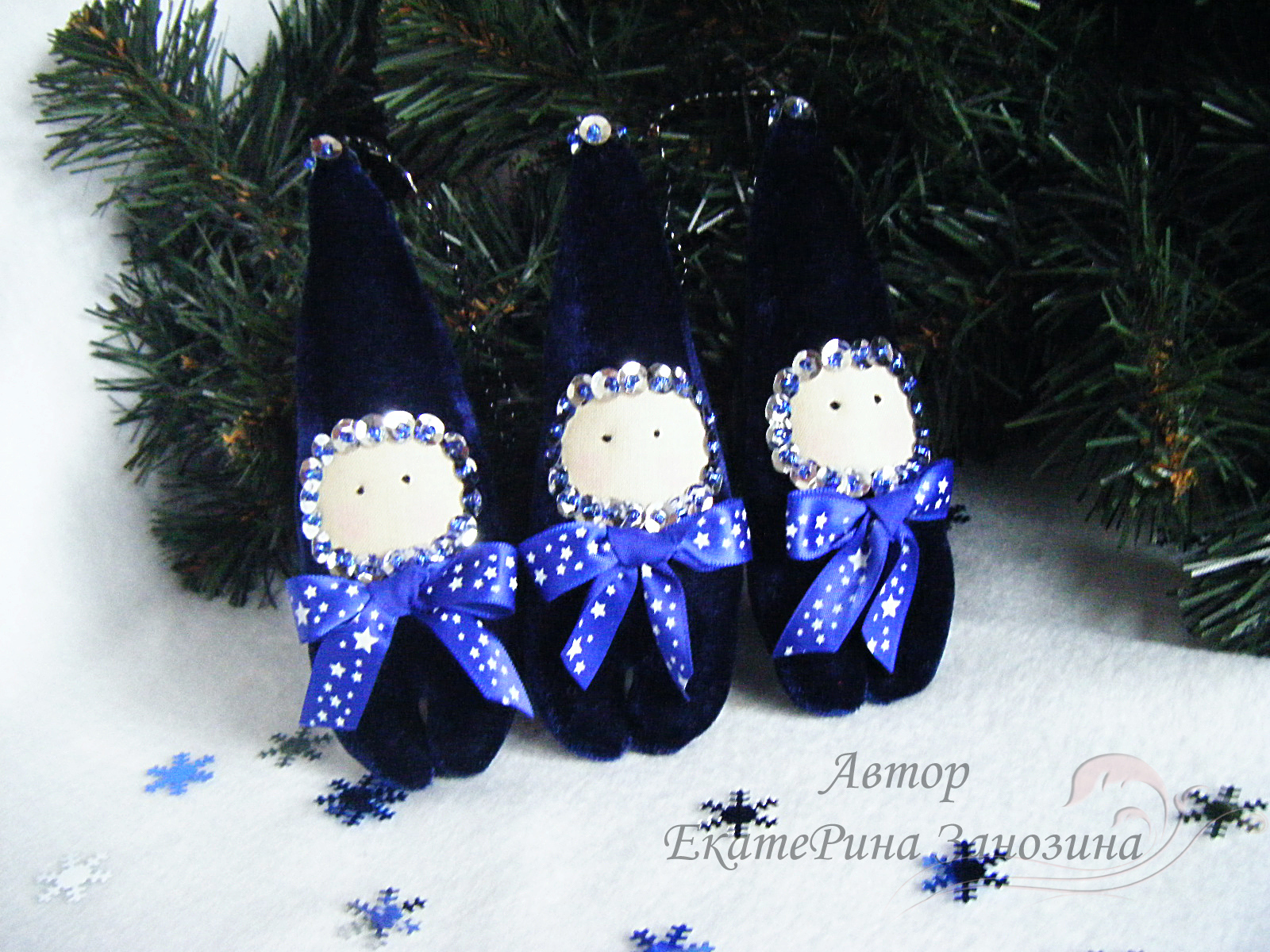 Елочные игрушки балерины