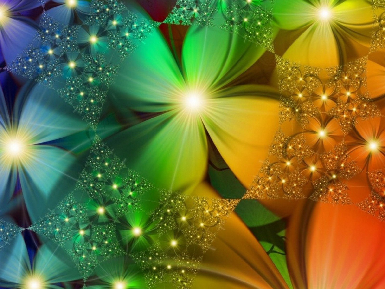 Абстрактное многоцветие