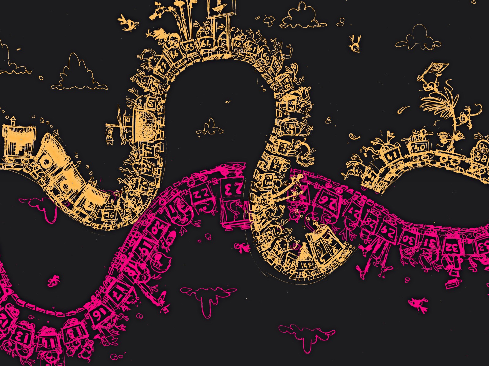 Переплетение чисел