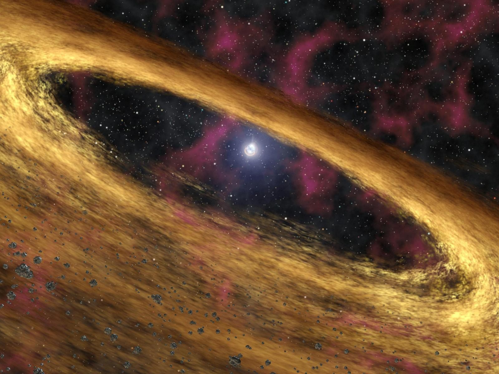 Кольцо из метеоритов