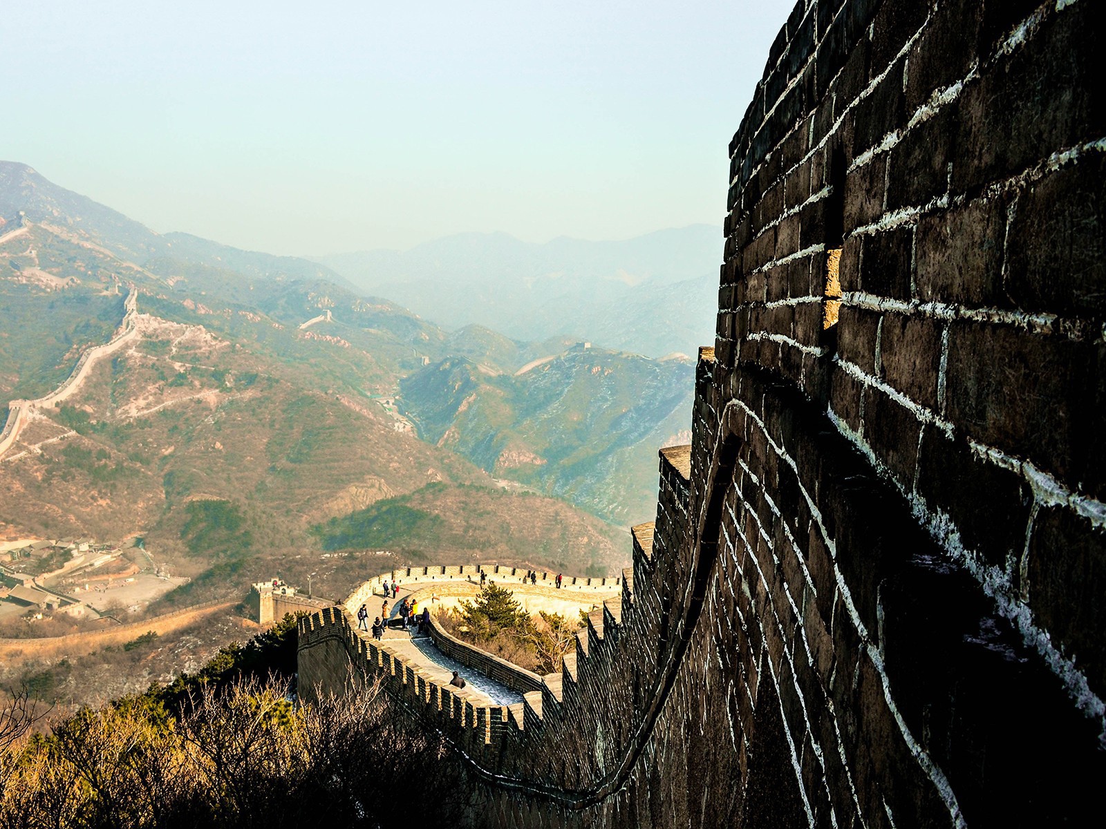 Китайская стена в горах