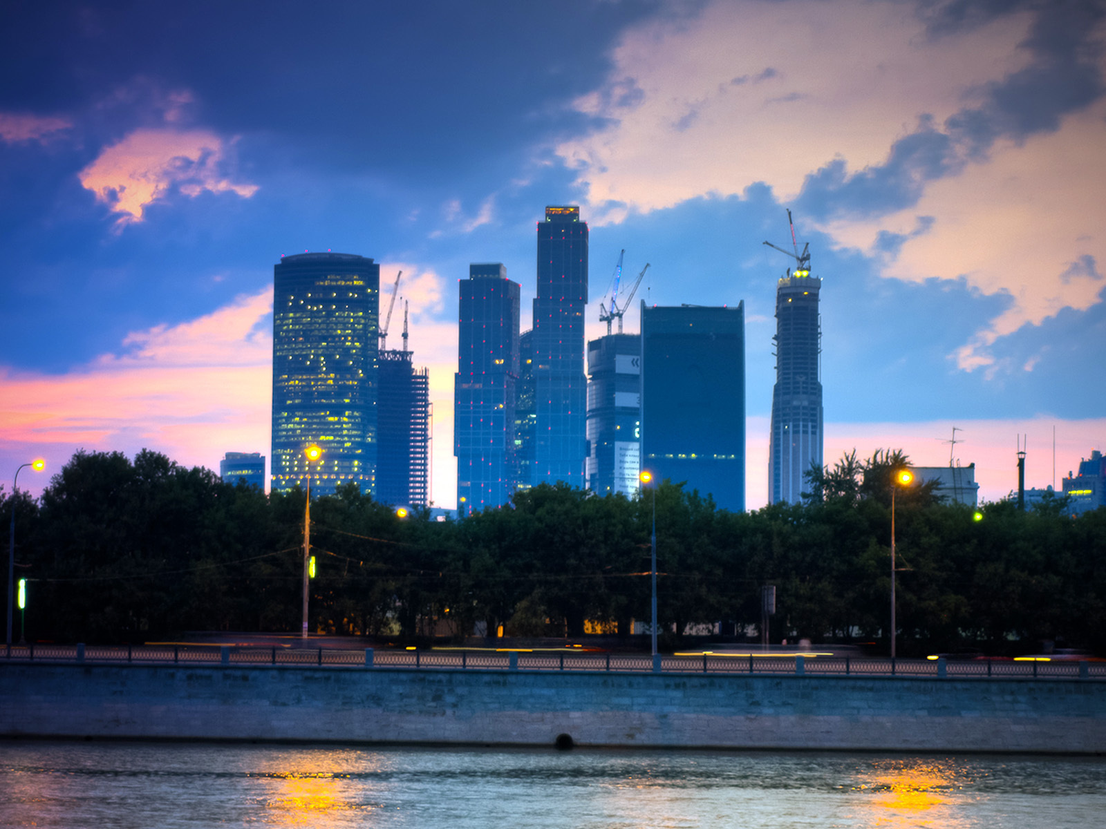 Небоскребы Москвы