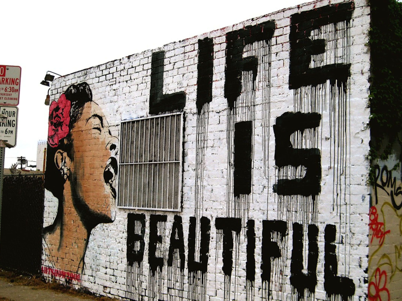 Граффити, жизнь красивая