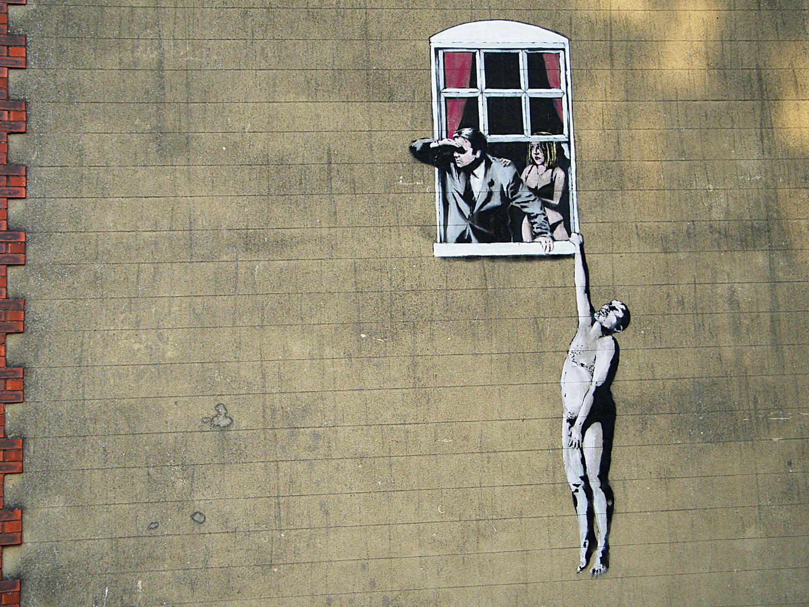 Graffiti, lover, Banksy