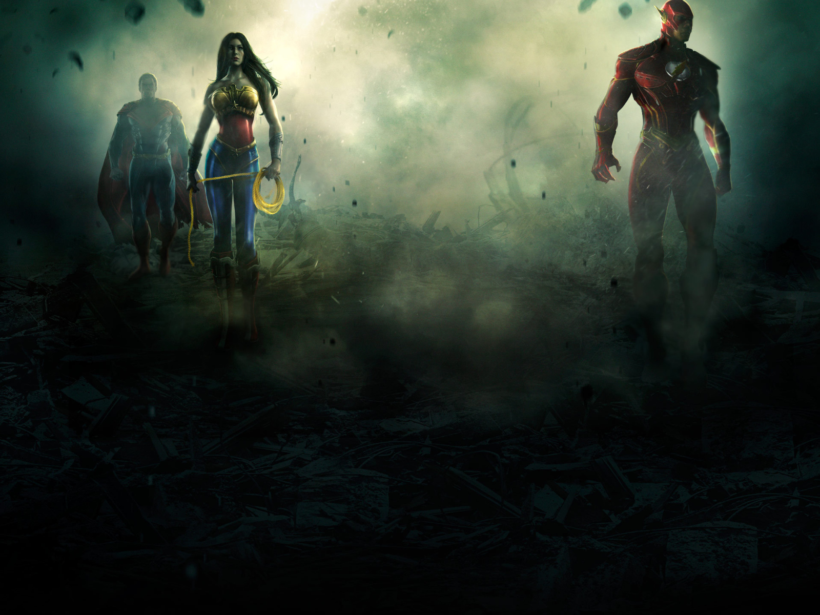 Injustice: Gods Among Us - Ultimate Edition: руины